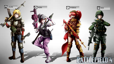 Battlefield 4: Fireteam JNPR by SSgt-LuLZ