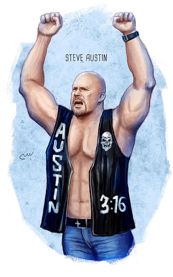 WWE Stone Cold Steve Austin by baguettepang on DeviantArt
