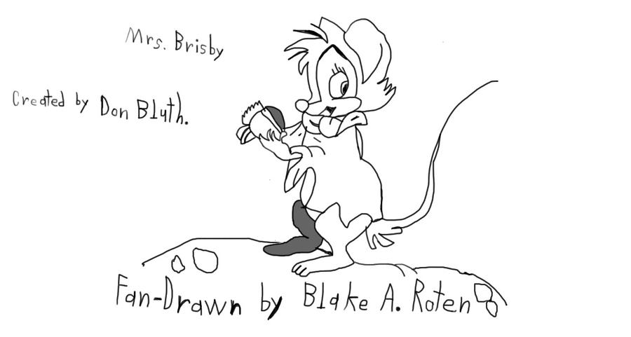 MRS. BRISBY FAN-ART