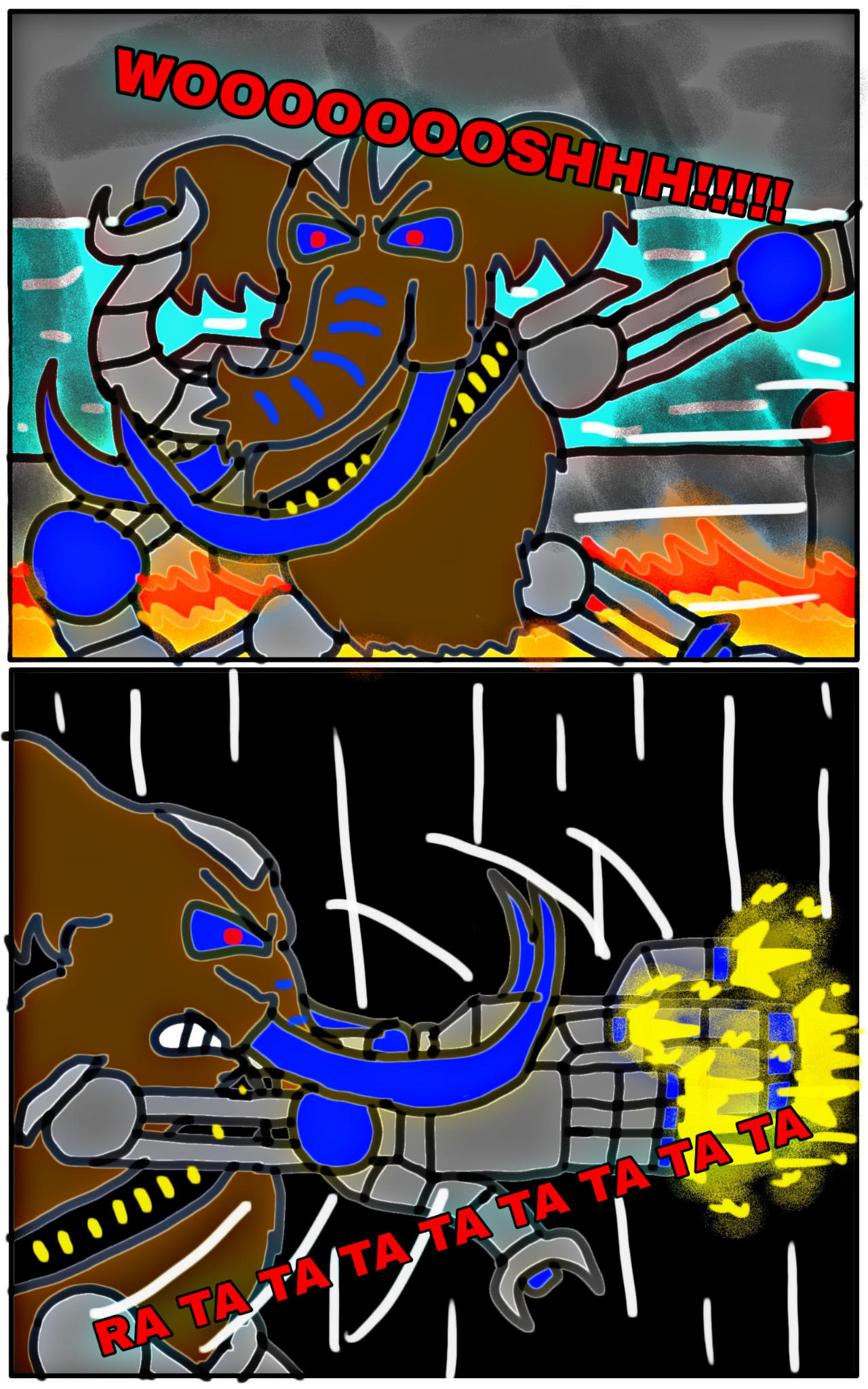 Ruby gillman vs The meg Part3 page229