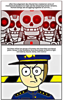 WALL-E and The Terminator prologue page41