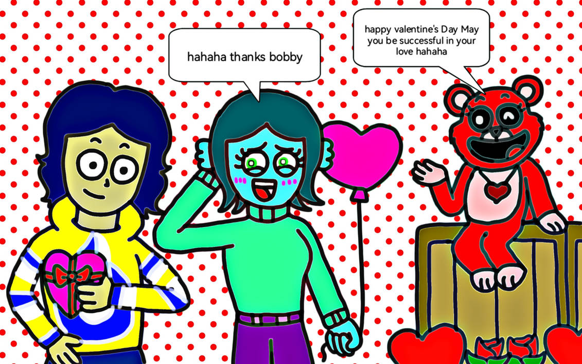Bobby Ruby Ruby gillman meet bobby bearhug (valentine's day) by MroilArtroom on ...