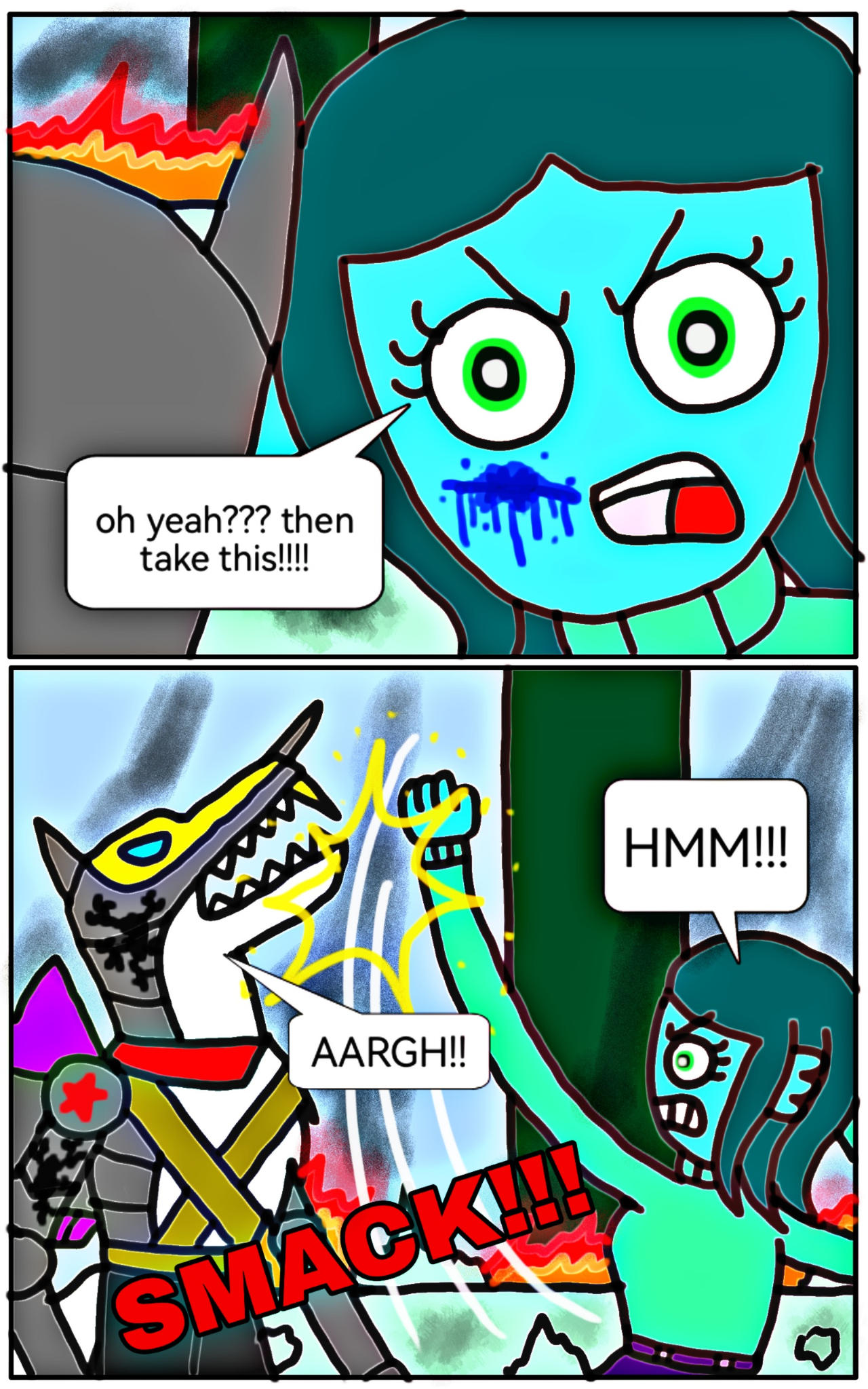 Ruby gillman vs The meg Part3 page306