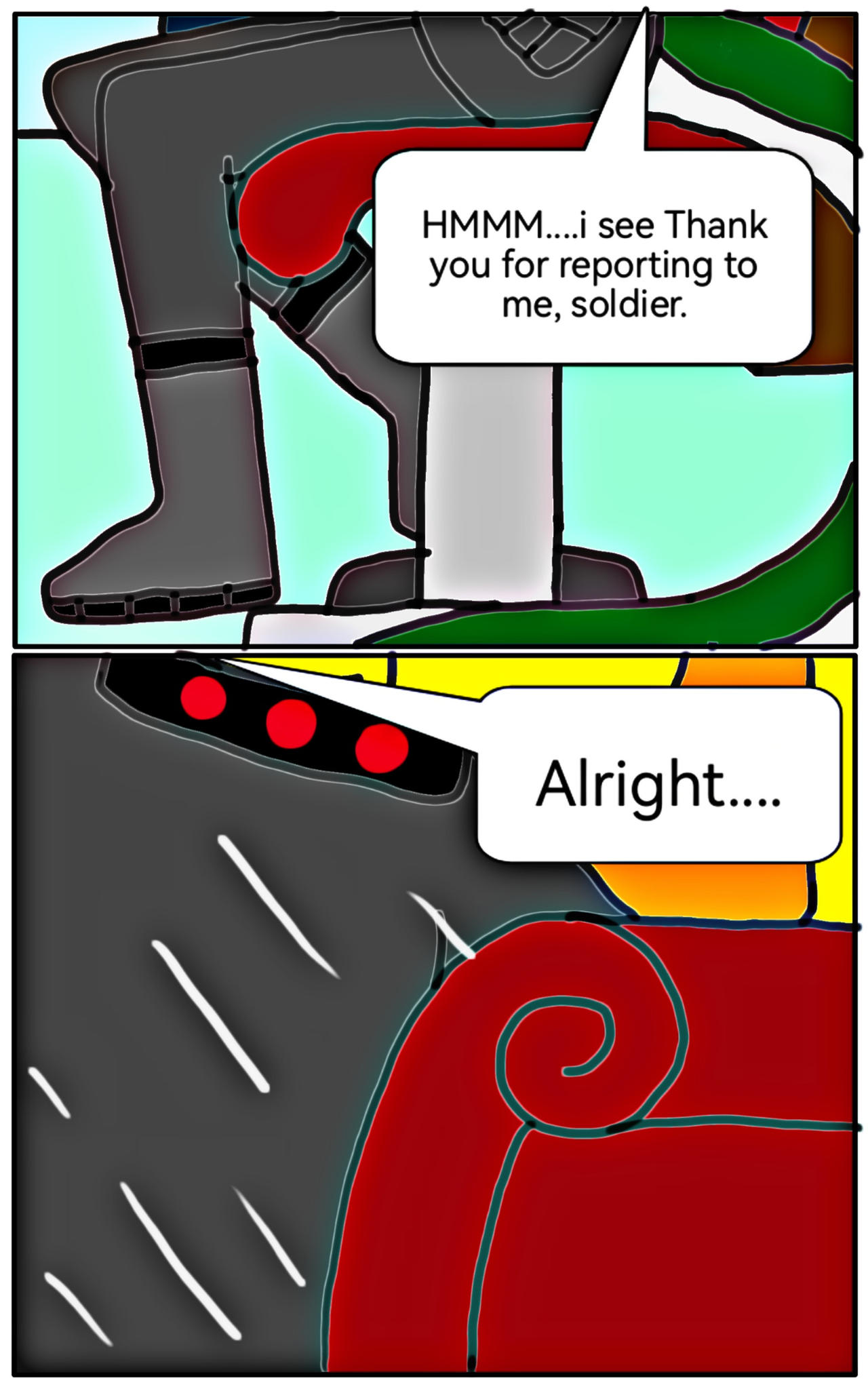 Ruby gillman vs The meg Part3 page345