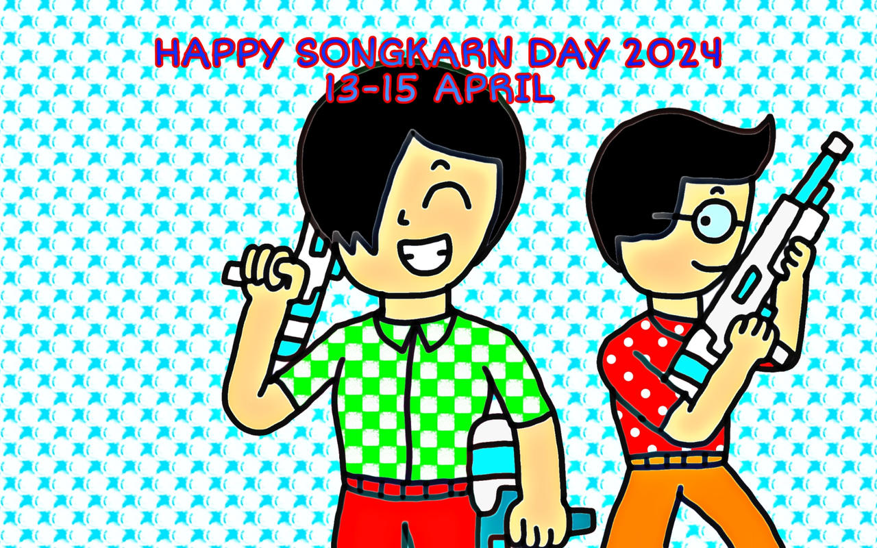 Happy songkarn day (Thailand new year)