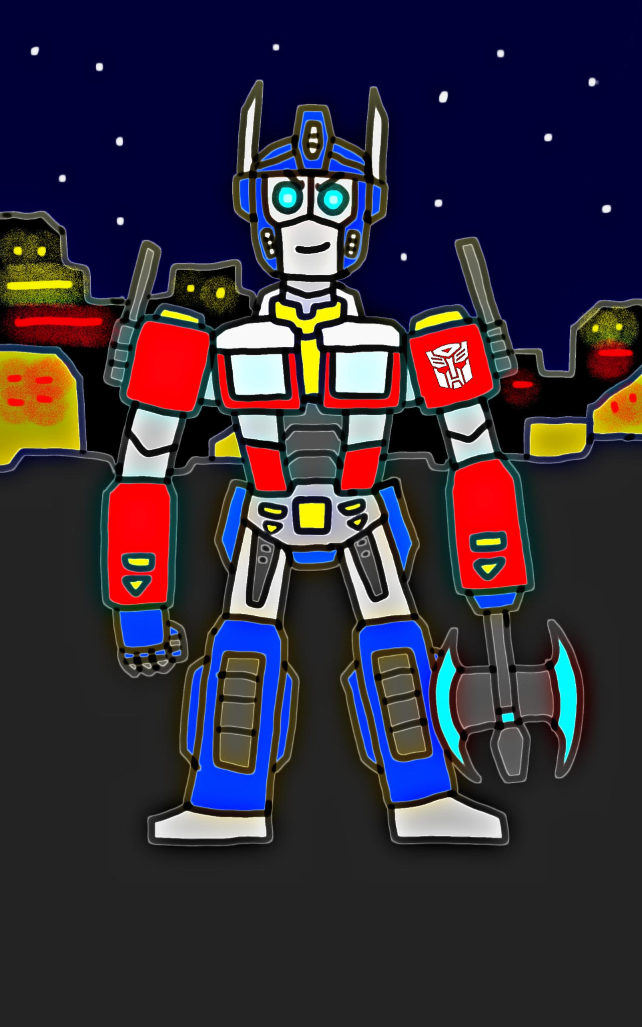 Optimus prime (my style)