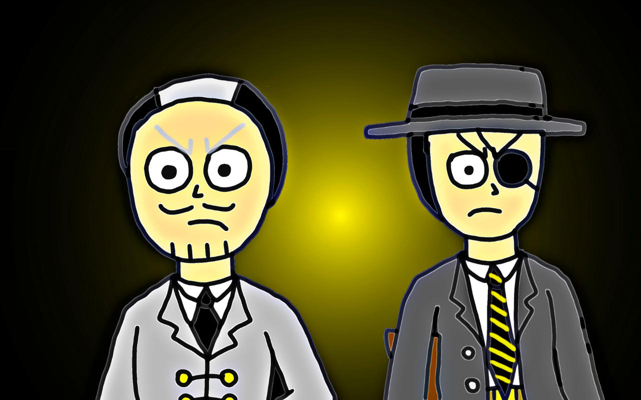 The boss and the henchmen