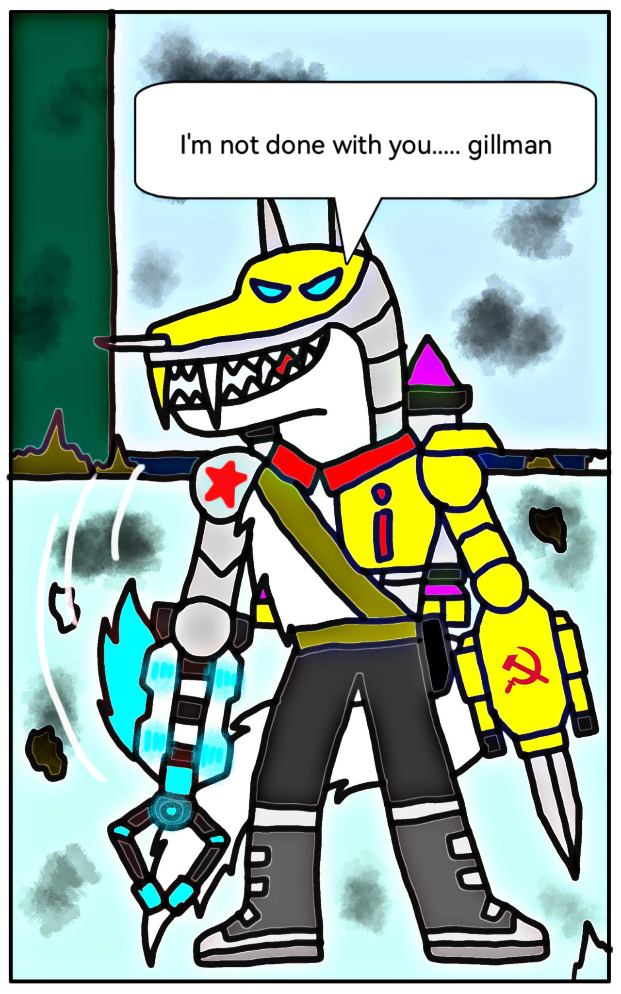 Ruby gillman vs The meg Part4 page30