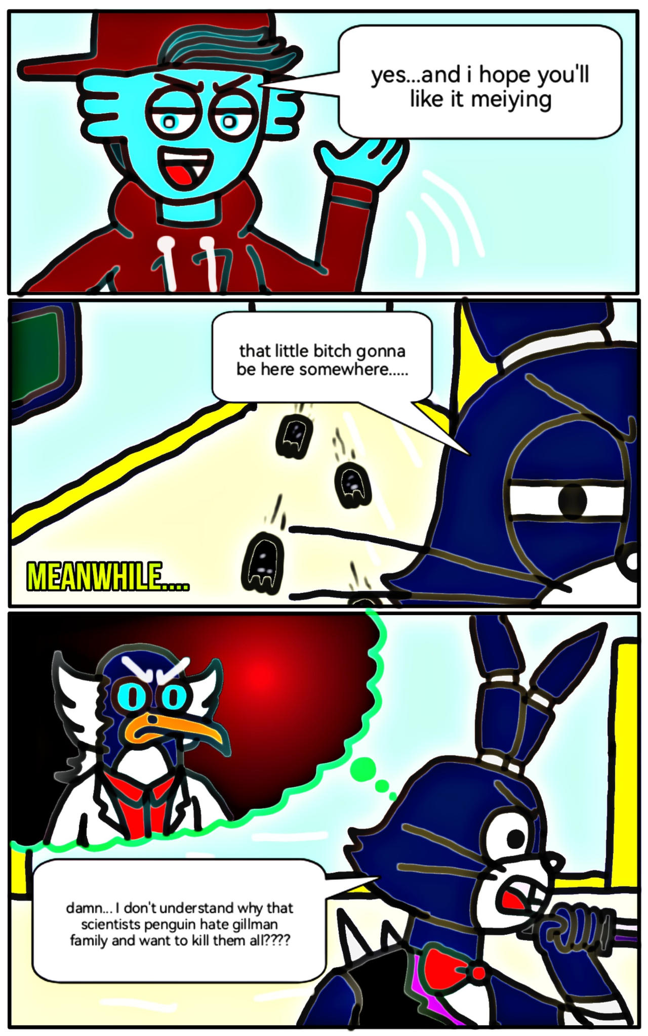 Ruby gillman vs The meg Part4 page49