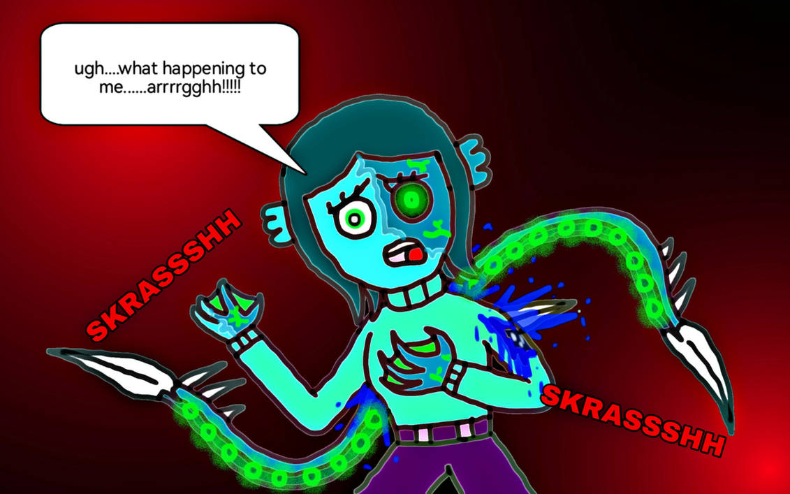 ruby gillman get infected by mysterous virus