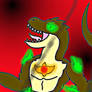 gillman facing terror trex