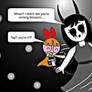 Blossom playing with Nora