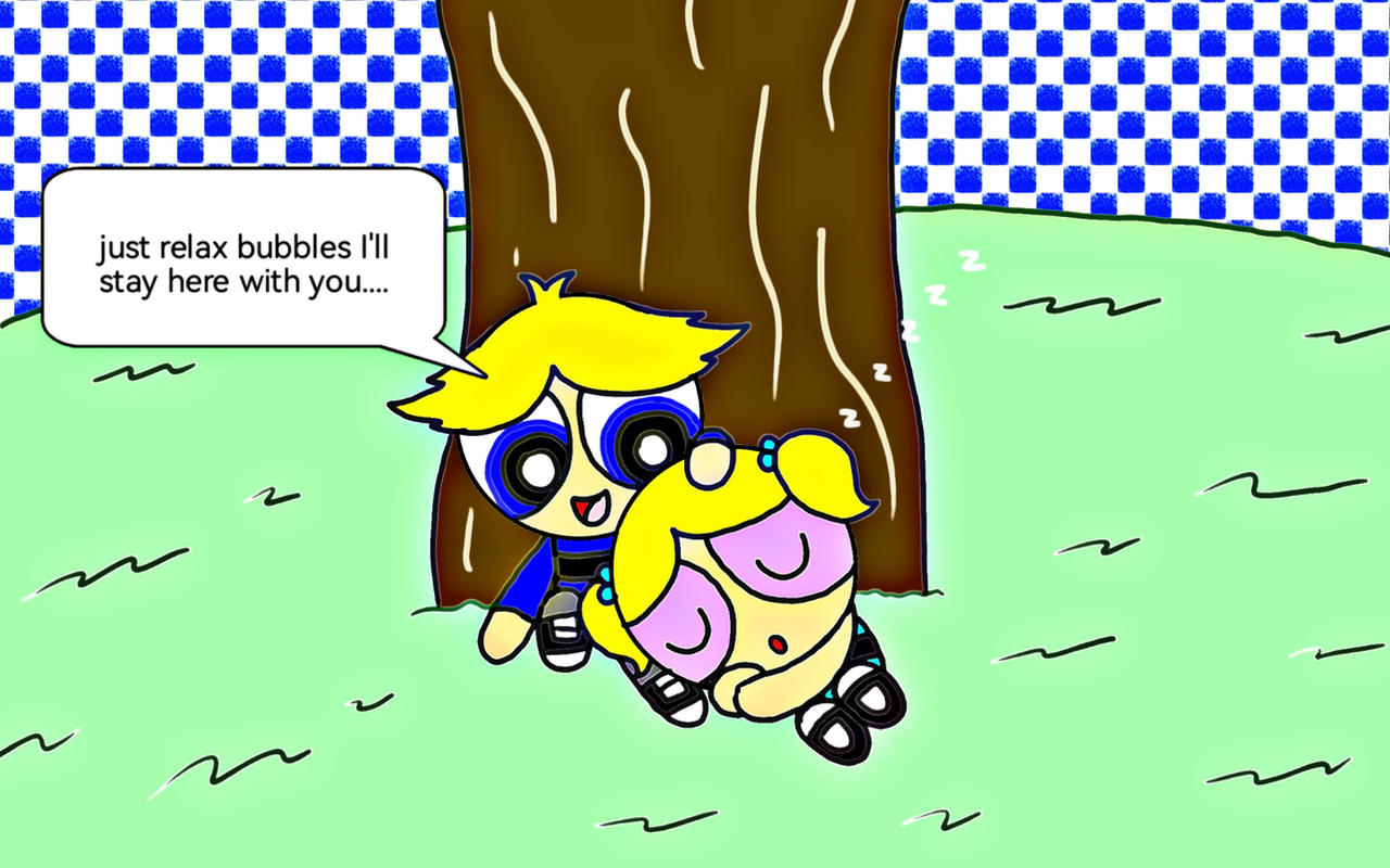 boomubbles : sleeping under the tree
