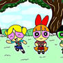 Powerpuff Girl in scout Uniform