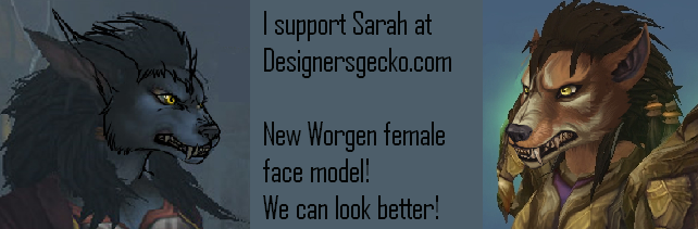 Support Worgen Female ReWork