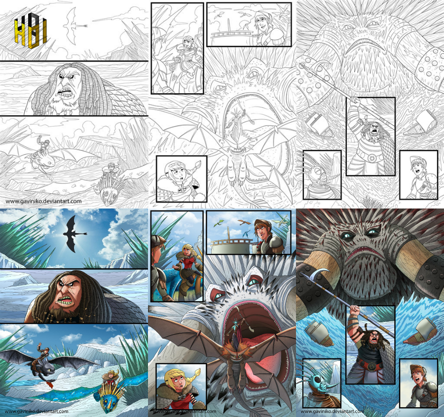 HTTYD Test Page by houseofimagistudio on DeviantArt