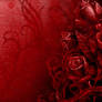 A dark red rose texture