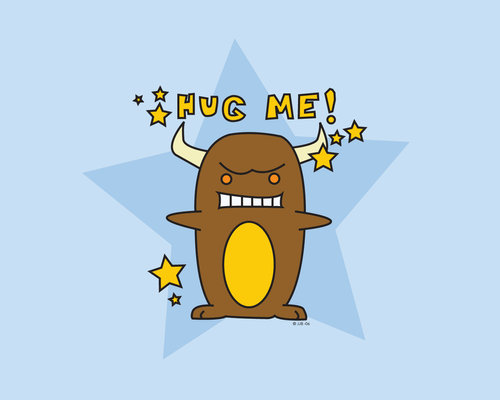 Hug me-wallpaper