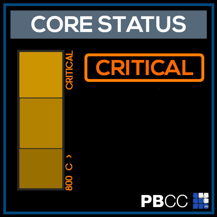 PBCC Core Status Critical screen concept by ChromeIX on DeviantArt