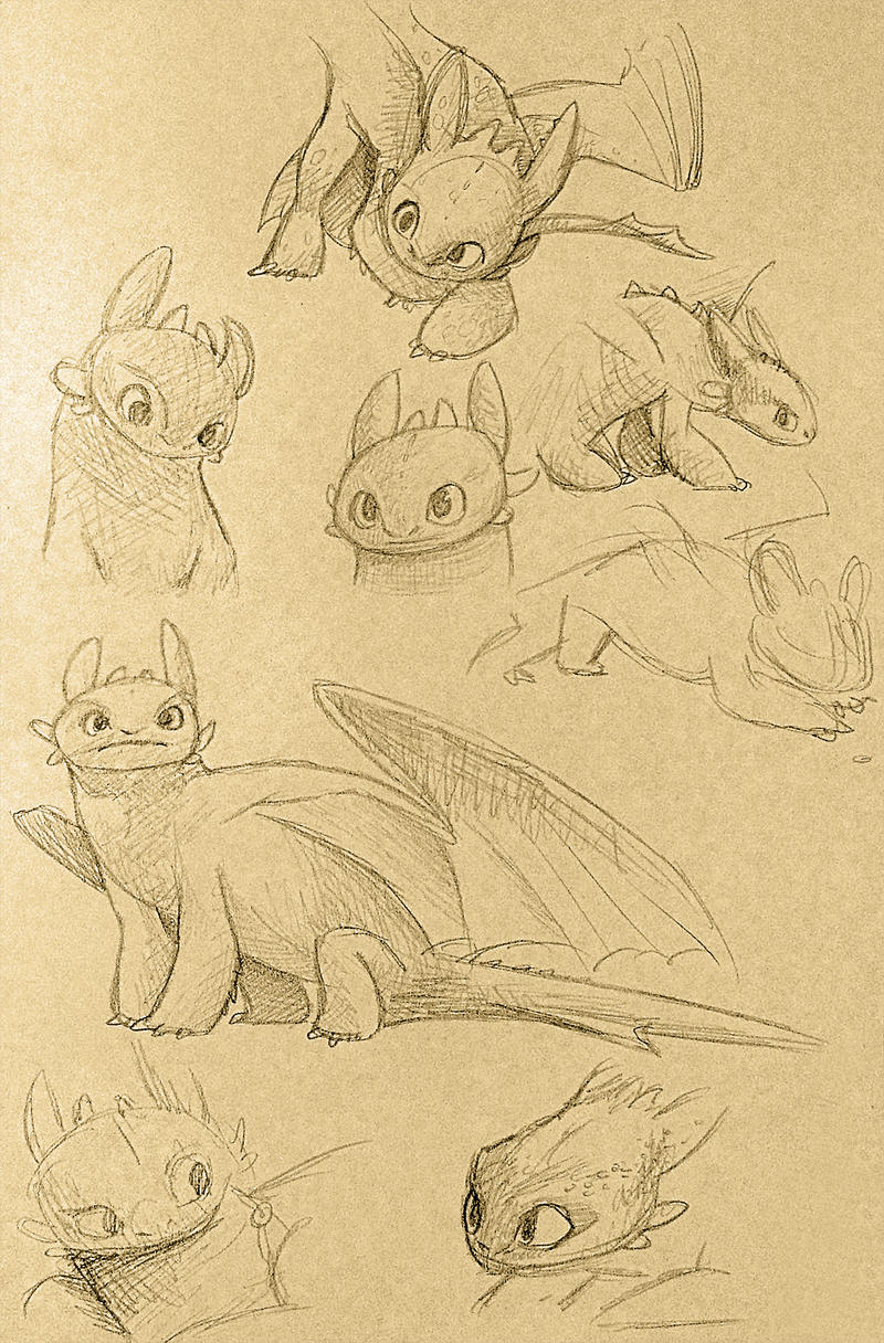 Toothless sketches