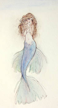 Watercolor Mermaid