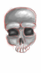 Sketch A Skull