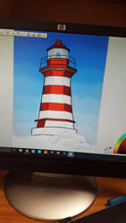 lighthouse in progress 