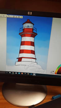 lighthouse in progress 