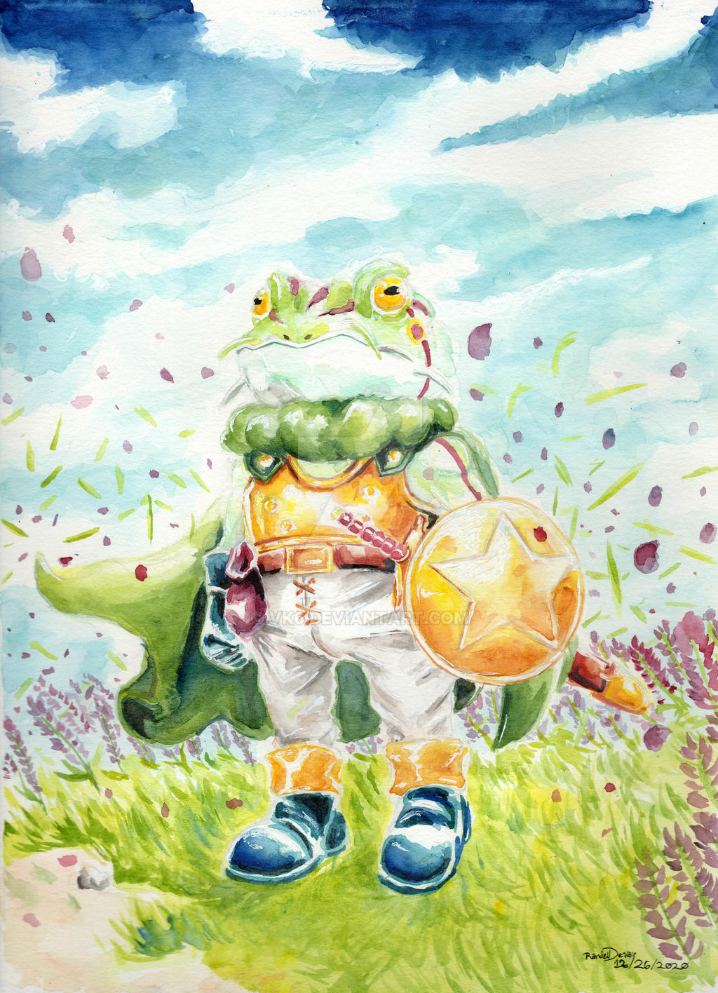 Chrono Trigger - Frog by VK6 on DeviantArt