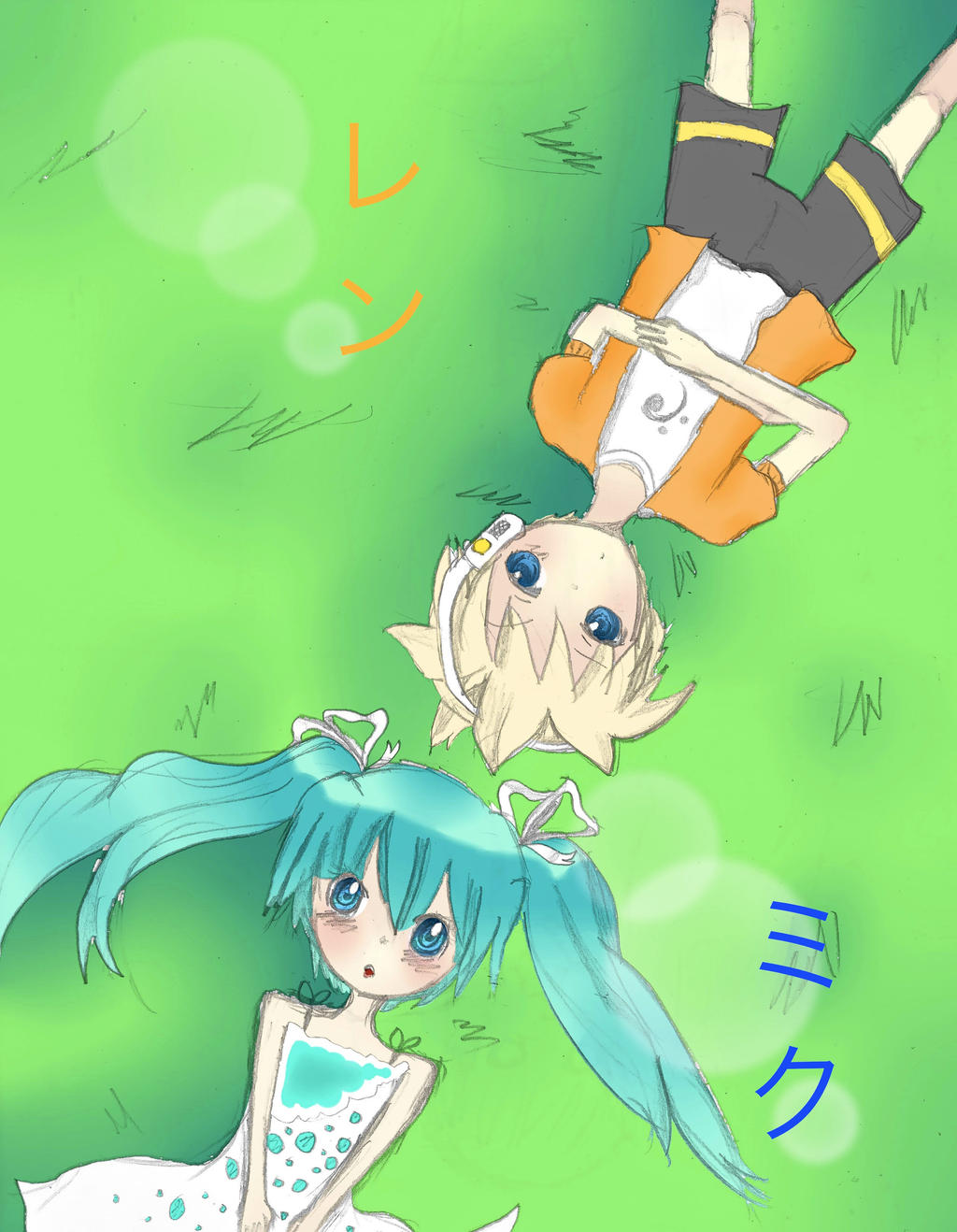 Miku x Len!