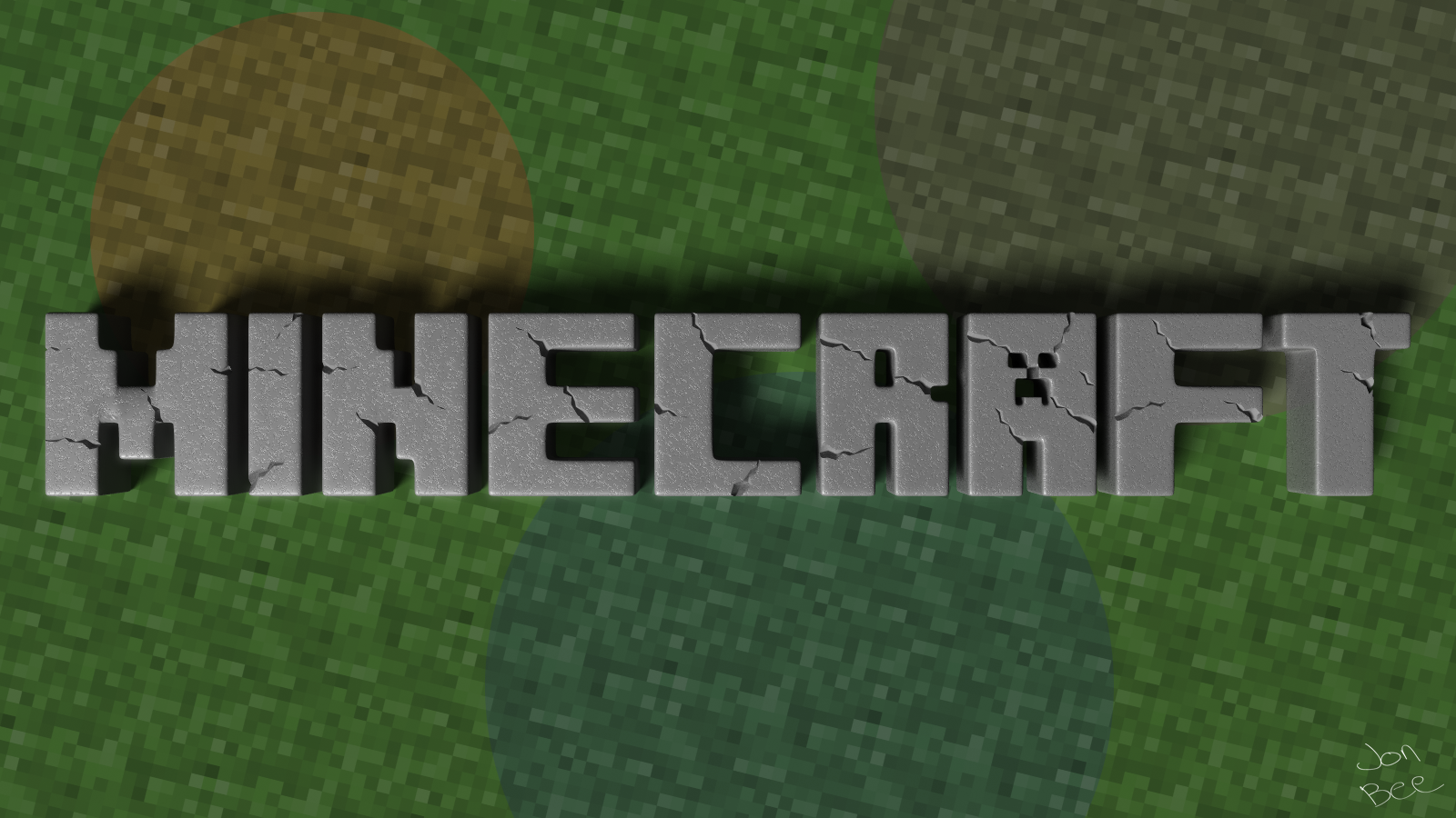 Minecraft Logo Desktop by PerpetualStudios on DeviantArt