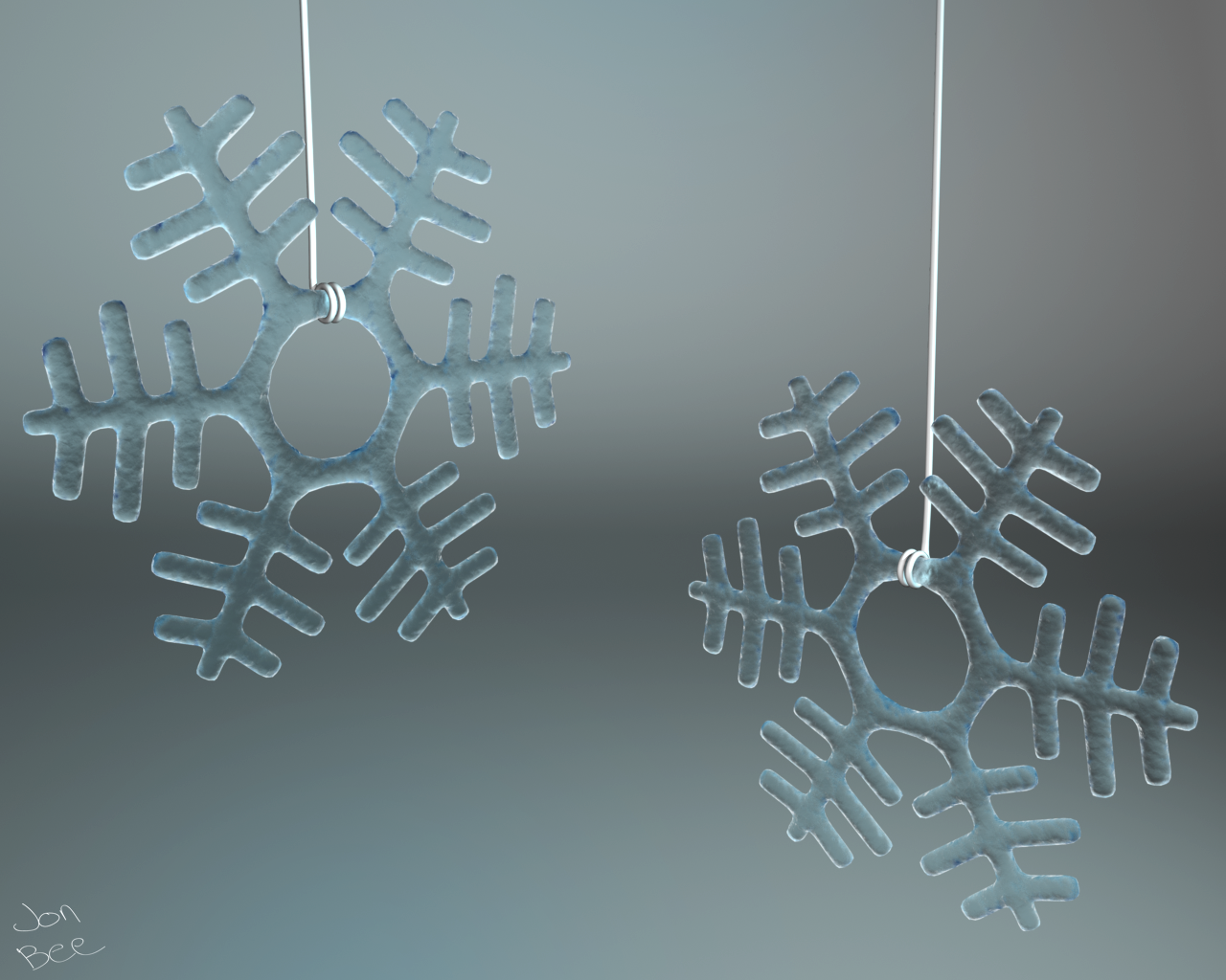 Snowflakes by PerpetualStudios on DeviantArt
