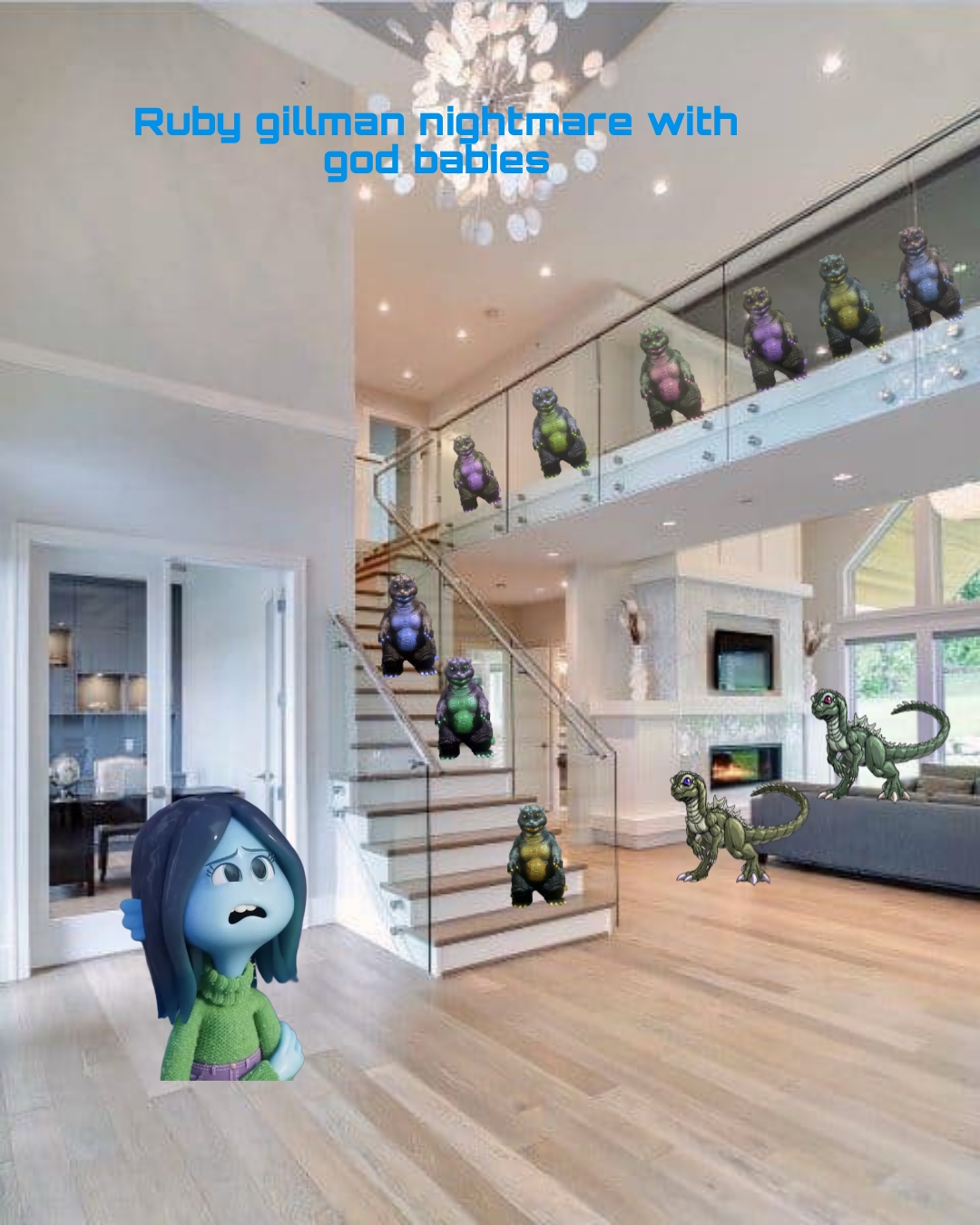 Ruby gillman Nightmare with the God babies by erikperiquito on DeviantArt