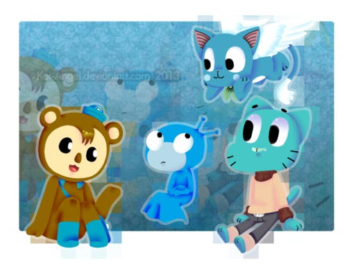 Gumball and Darwin and Friends by NicoleWattersonGame on DeviantArt