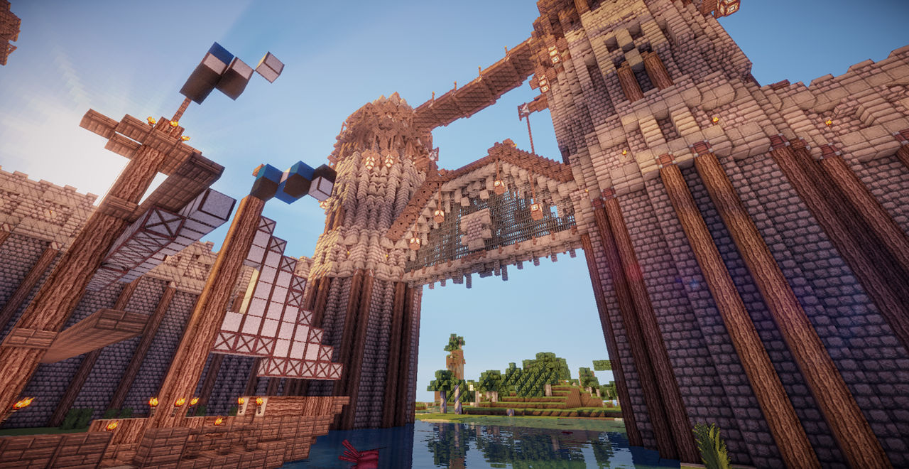 Minecraft Port Gate By Aquaarmor On Deviantart Minecraft Port Gate By Aquaarmor On Deviantart