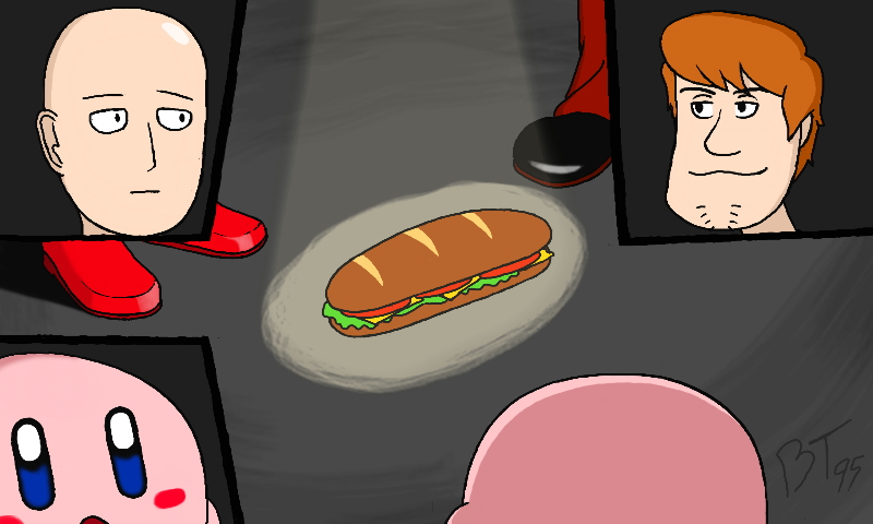 The Sandwich Showdown By Blue Hylian95 On Deviantart The Sandwich Showdown By Blue Hylian95 On Deviantart