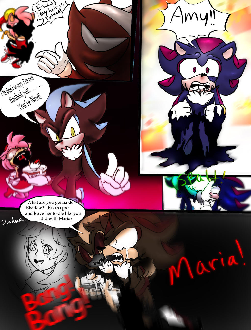 Sonic X: Shadow by FanFictionist - Fanart Central