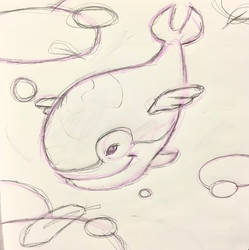 Doodle - Flying Chibi Whale