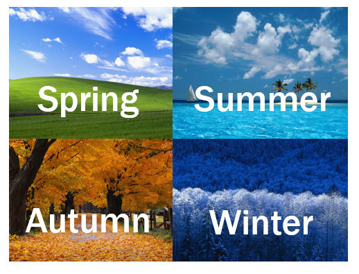 Four Seasons (Shown using Windows XP wallpapers) by TTTEFan1984 on ...