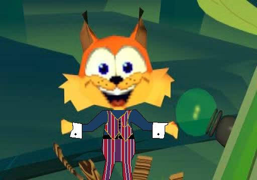 Bubsy as Robbie Rotten by TTTEFan1984 on DeviantArt