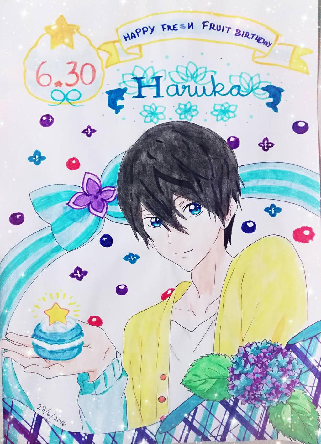 Happy Fresh Fruit Birthday Haruka! 