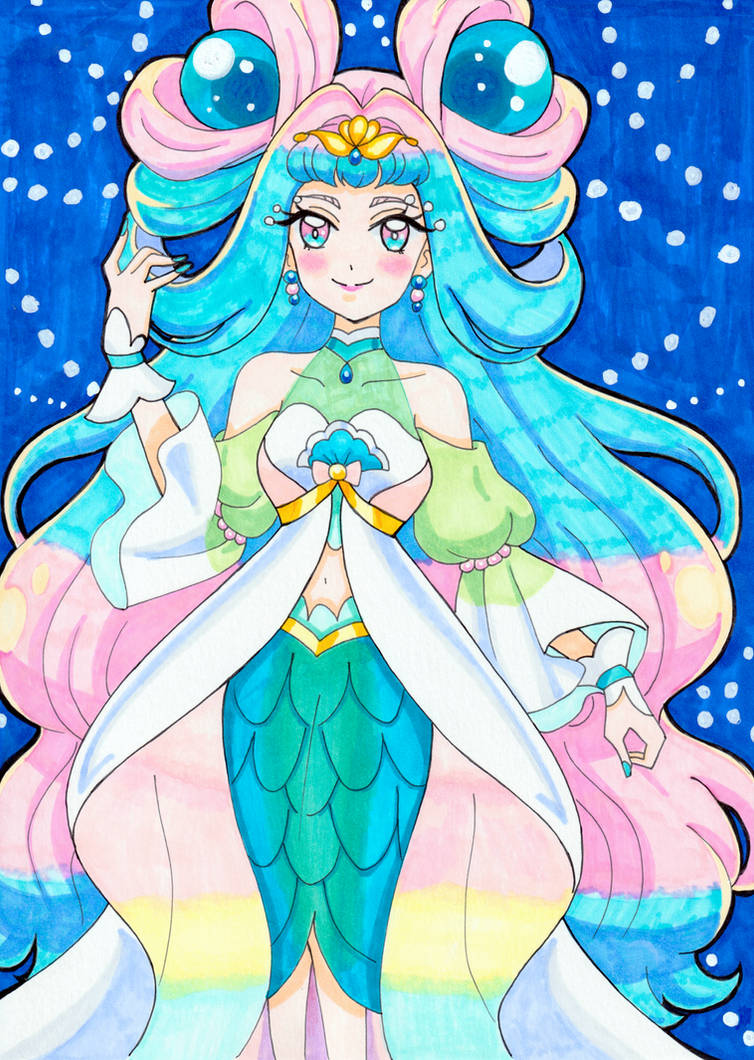 Cure La Mer~ Art Competition by yuriachanartist on DeviantArt