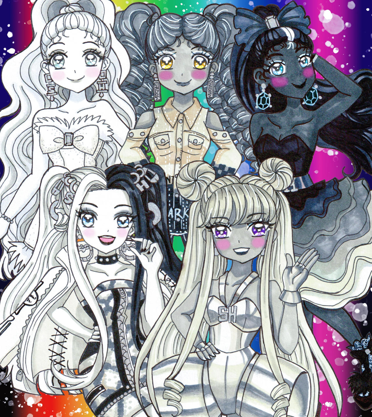 Shadow High Wikia Shadow High Girls by yuriachanartist on DeviantArt