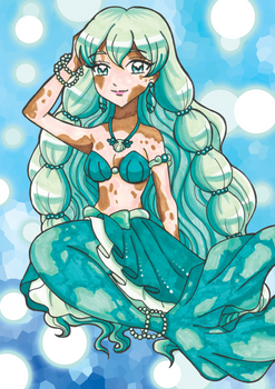 Mermaid Melody OC: Midori Jewel