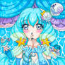 Mermaid Make Up Cordelia