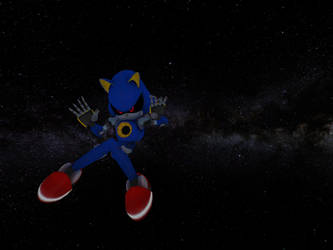 metal sonic posing