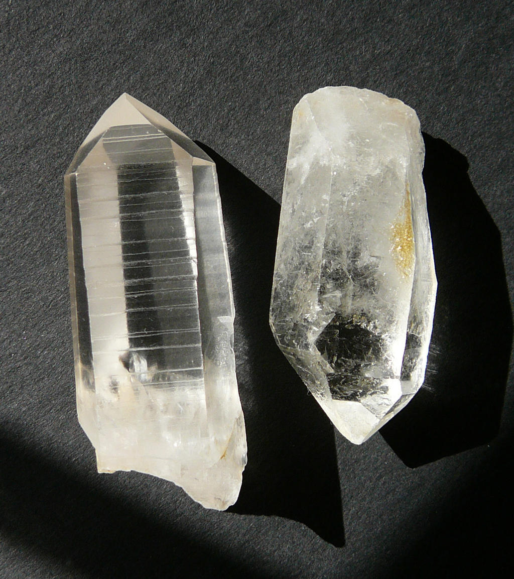 Quartz Crystal Rock Stock