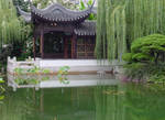 Chinese Garden Water Pond by Enchantedgal-Stock