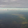 Airplane View Landscape Clouds