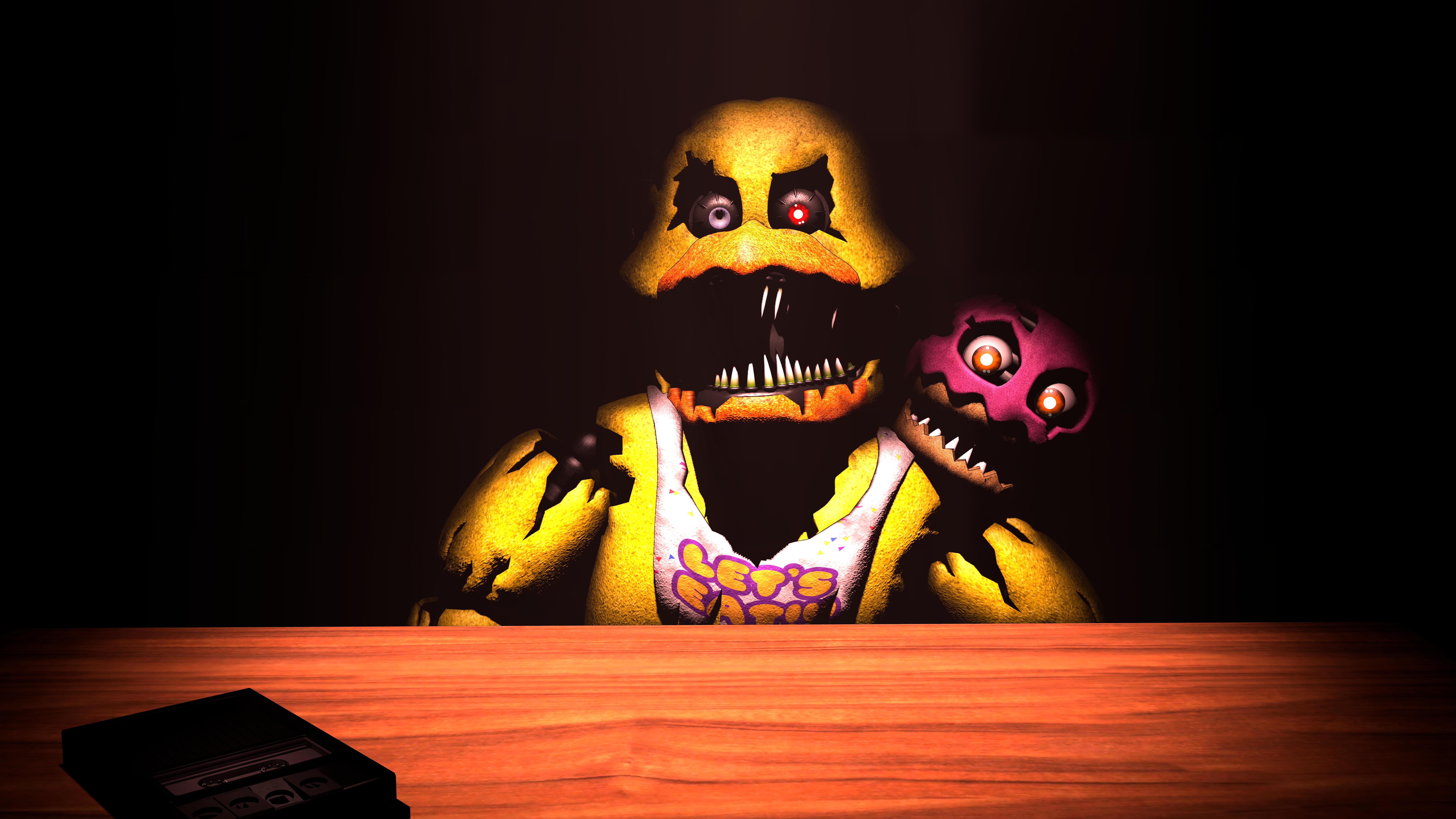 Nightmare Chica by MisterioArg on DeviantArt